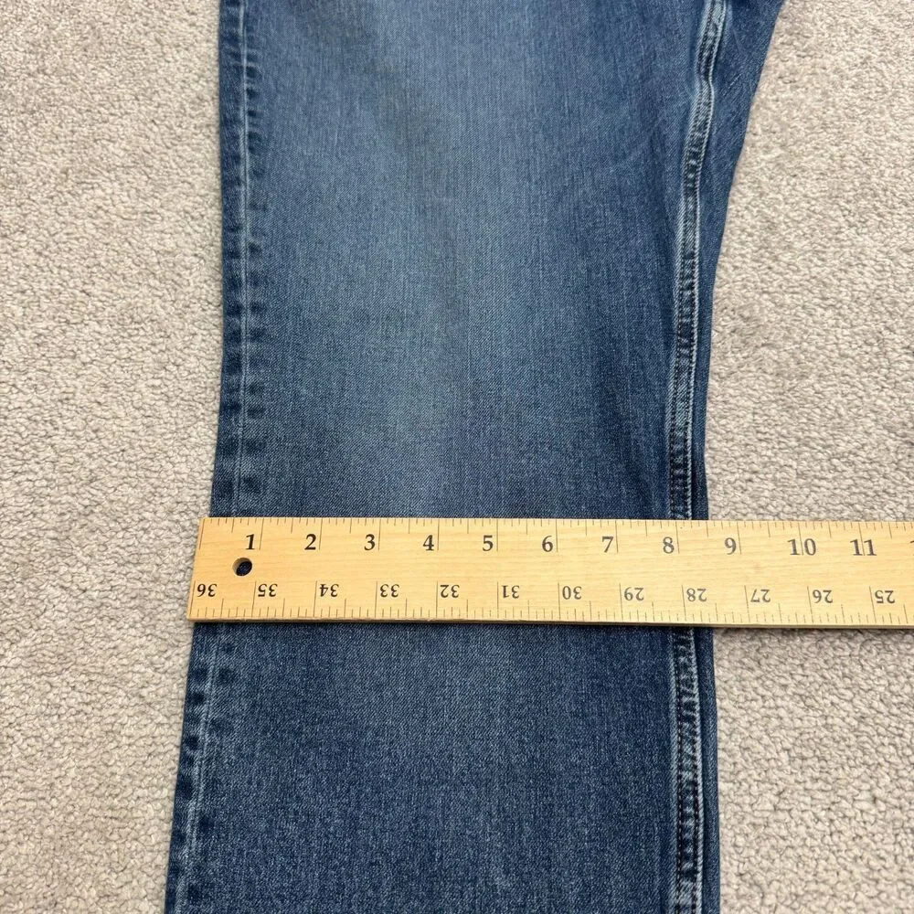 Everlane Uniform Slim Fit Denim Jeans Mens 38x30 Medium Wash Organic Cotton